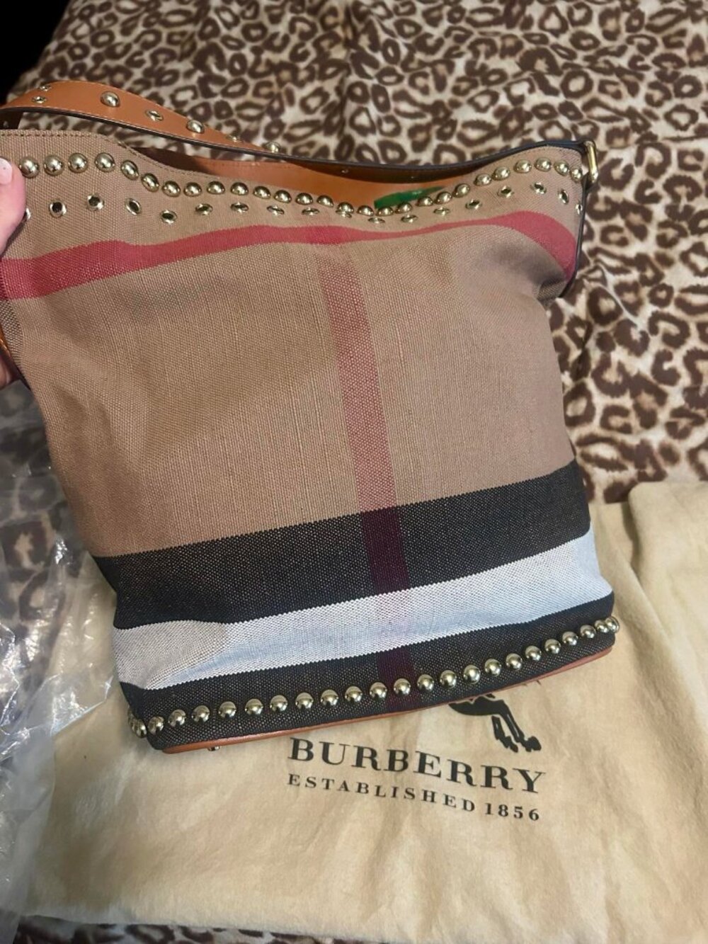 Burberry Authentic Ashby Hobo Nova Bag - Picture 9 of 13